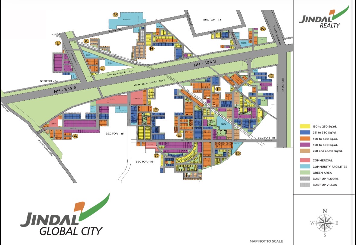Residential plots and houses in Sonipat Sectors